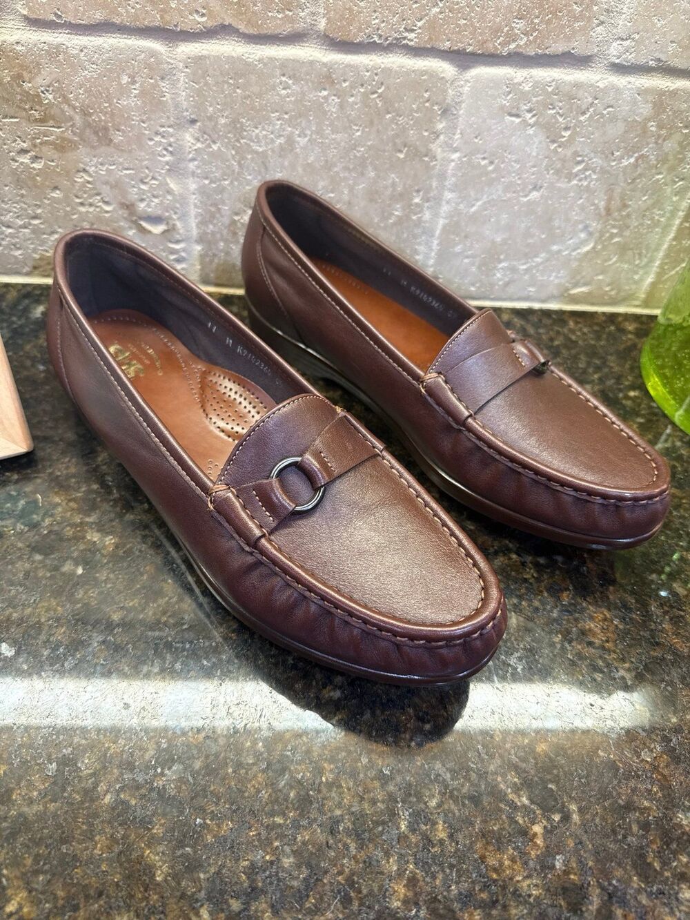 SAS Simplify TRIPAD® Leather Loafers Brown Women’s 11 M New